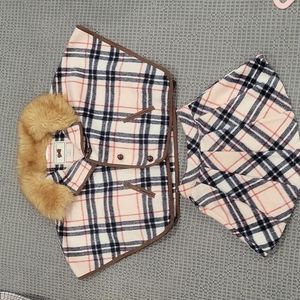 Janie and Jack Cape and Skirt 18-24 month